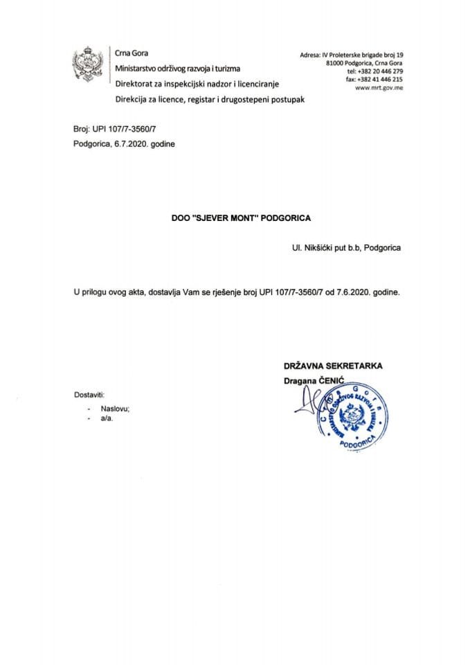 UPI-107-7-3560-7 DOO SJEVER MONT