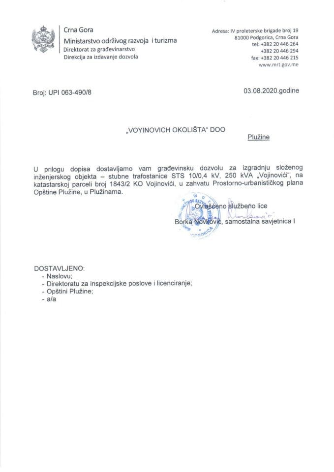 UPI 063_490_8 Voyinovich okolista DOO