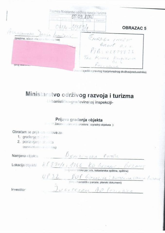 071-4-5973-1 JUGOPETROL AD KOTOR