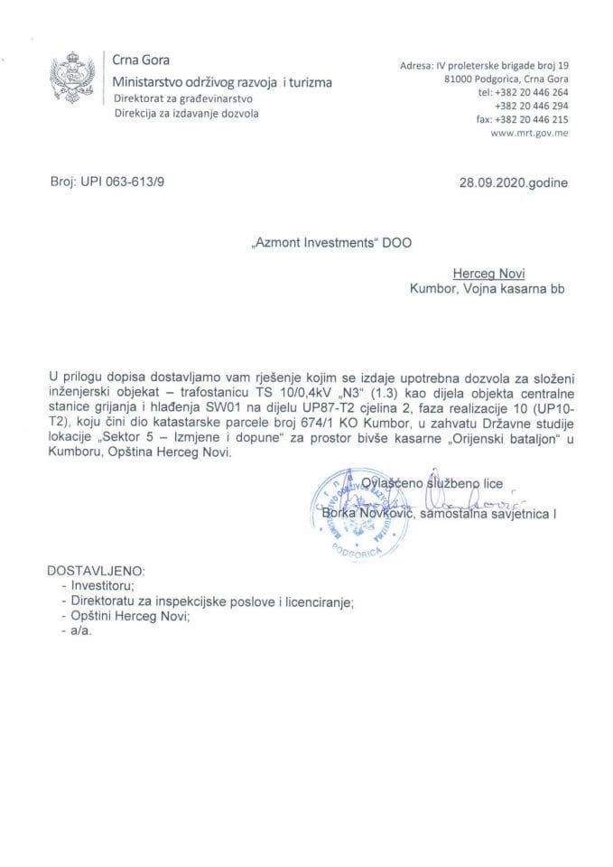 AZMONT INVESTMENTS DOO