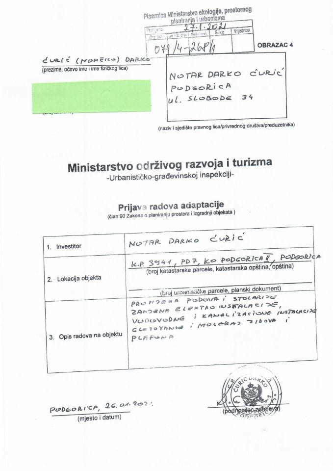 071-4-268-1 NOTAR DARKO ĆURIĆ