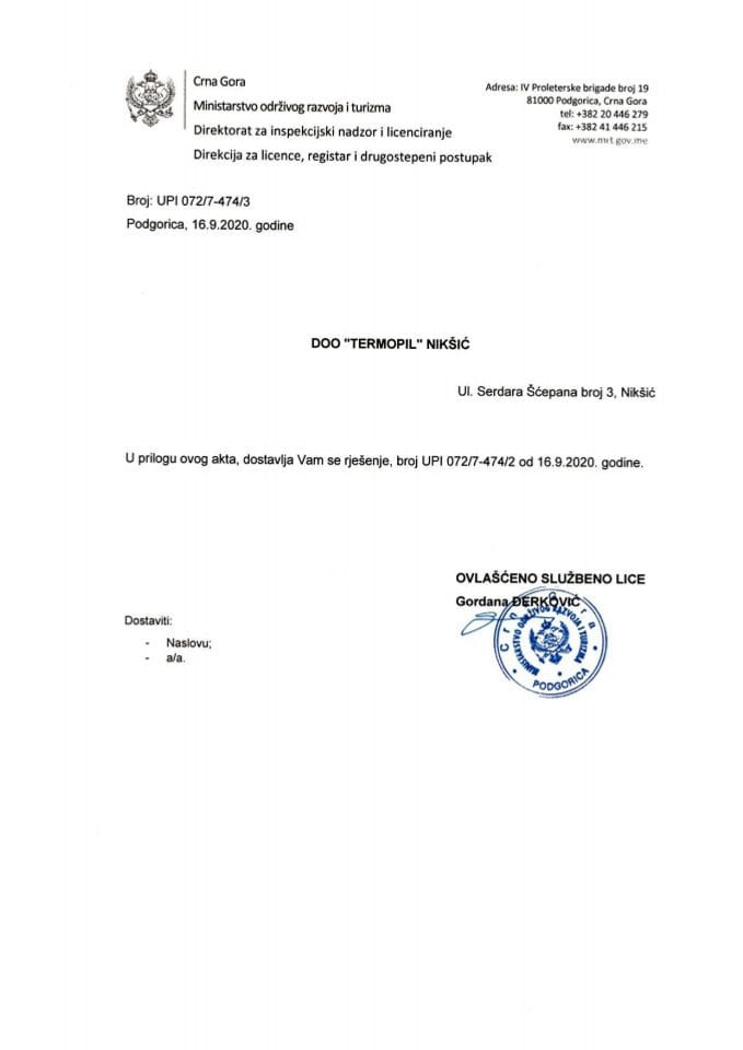 UPI-072-7-474-3 DOO TERMOPIL