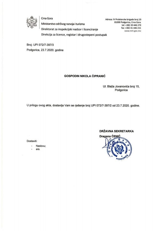 UPI-072-7-397-3 NIKOLA ĆIPRANIĆ