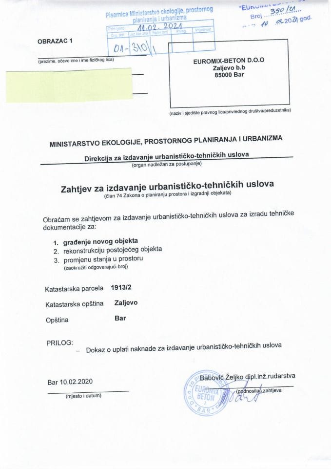 01_310_1 Euromix-beton DOO