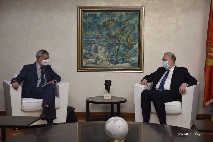 Премијер Кривокапић разговарао с амбасадором Краљевине Белгије