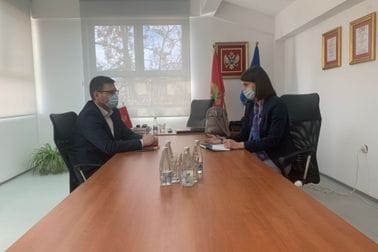 Milena Lipovina-Božović u posjeti Centru za profesionalnu rehabilitaciju