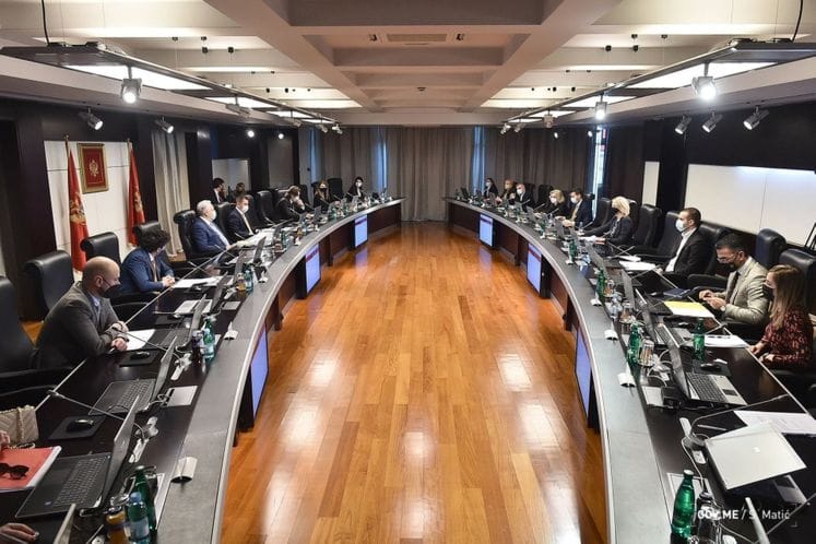 20. sjednica Vlade Crne Gore