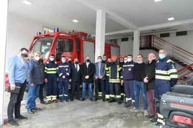 Ministar Stijović uručio vrijednu opremu andrijevačkoj Službi zaštite i spašavanja