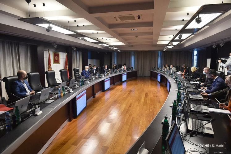 Sjednica Vlade Crne Gore