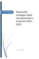 Nacrt nacionalne strategija rodne ravnopravnosti Crne Gore 2021 -2025. godine sa Akcionim planom 2021-2022. godine