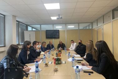 Delegacija ministarstva ekonomskog razvoja na sastanku u željezari „Toščelik“