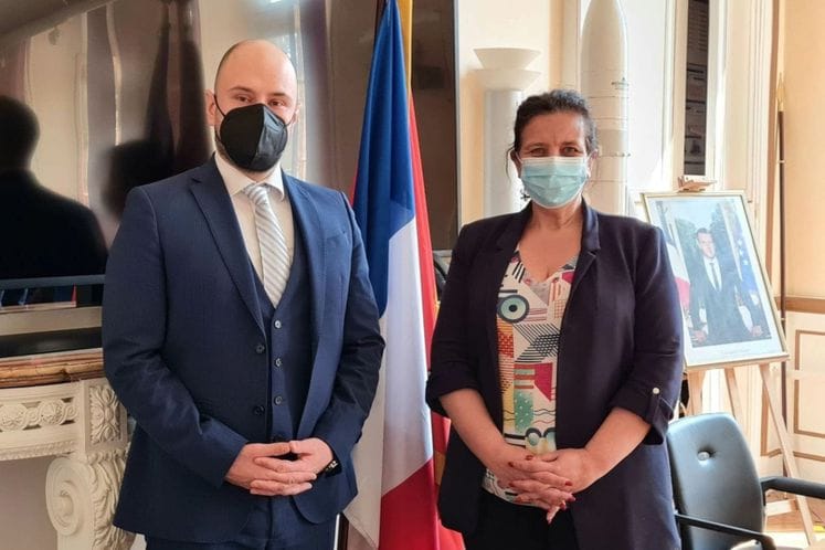 Ministar Radulovic i Vidal