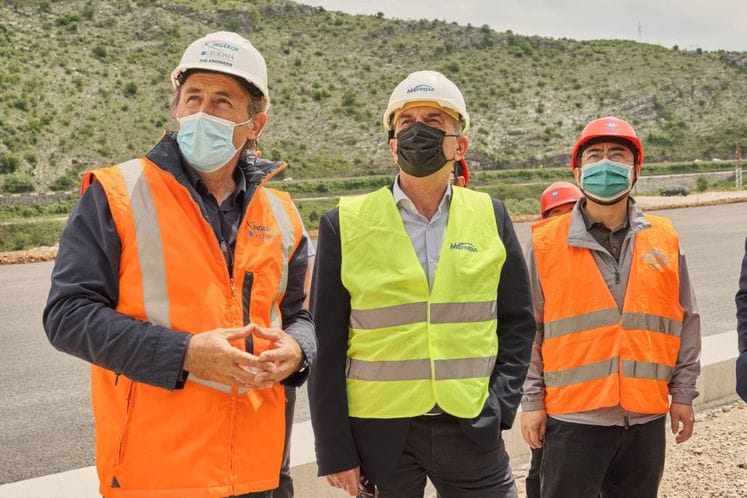 Radna posjeta ministra Bojanića gradilištu prioritetne dionice autoputa Bar – Boljare