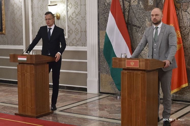 Ministri Radulović i Sijarto