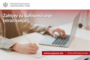 Podnesi zahtjev za sufinansiranje različitih istraživanja