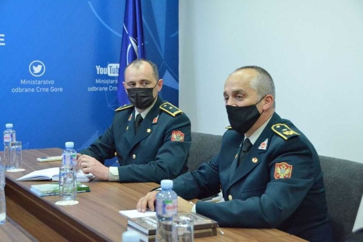 NGŠ Đurović sastao se sa vojnim atašeom Velike Britanije