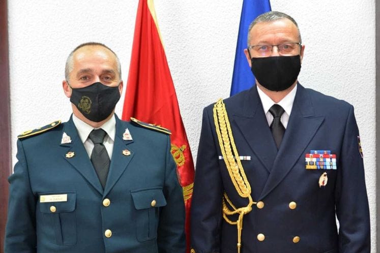 Brigadni general Đurović sastao se sa vojnim atašeom Slovenije