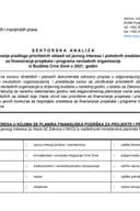 Nacrt sektorske analize za oblast izvršenja krivičnih sankcija