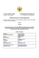 Javni poziv na Otvoreni postupak javne nabavke za izbor najpovoljnije ponude za pružanje konsultanskih usluga za sprovođenje tenderskog postupka za istraživanje i proizvodnju nafte i gasa na području