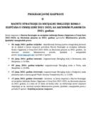 PROGRAM JAVNE RASPRAVE