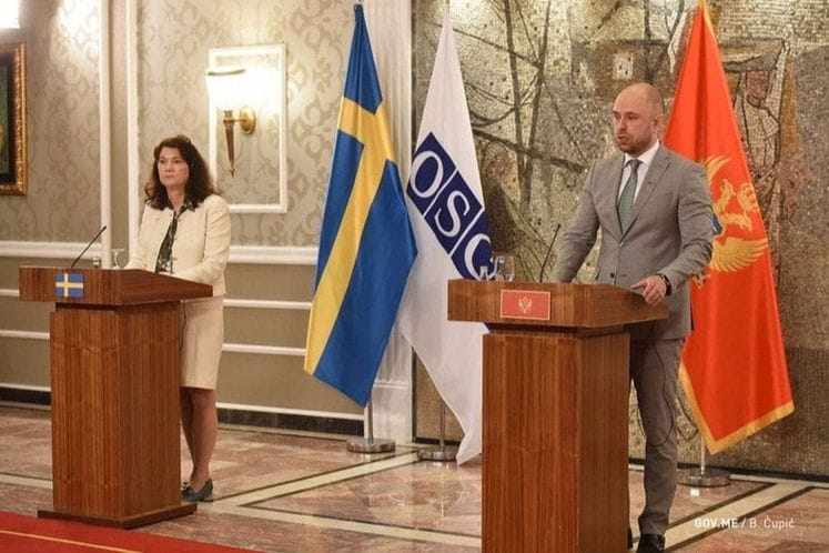 Ministri Radulovic i Linde