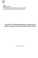 Priručnik za utvrđivanje sukoba interesa u procesu javnih nabavki, u slučaju projekata finansiranih iz IPA/EU fondova
