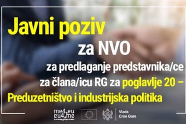 Javni poziv za NVO