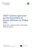 Spisak novih COST akcija odobrenih za finansiranje