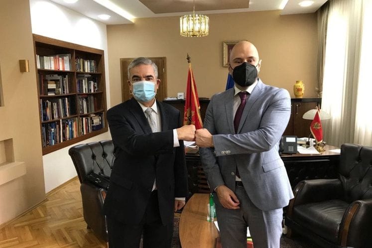 Ministar Radulović i ambasador Barbosa