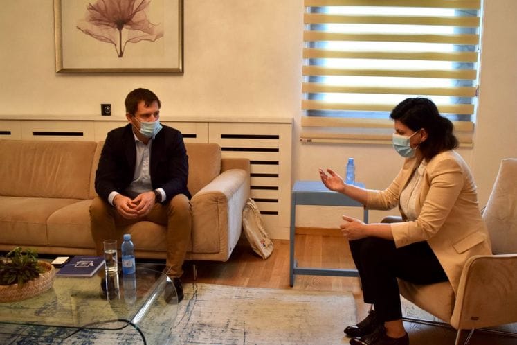 GP Zorka Kordić - ambasador Češke Karel Urban