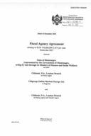 Fiscal Agency Agreement