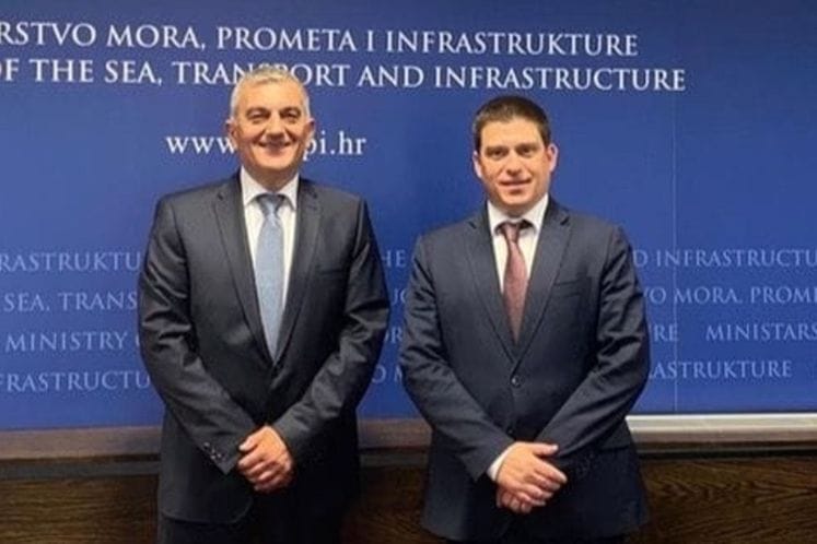 Ministar Bojanić sa hrvatskim ministrom mora, prometa i infrastrukture