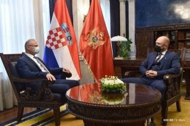  Radulović and Grlić Radman: Montenegro and Croatia are close neighbors and friends