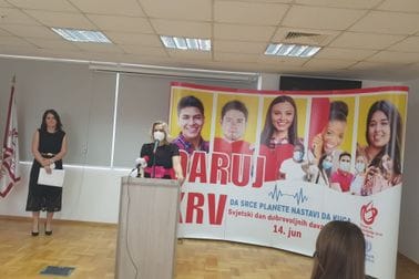 Podizanje nivoa dobrovoljnog davalaštva krvi priortet Ministarstva zdravlja