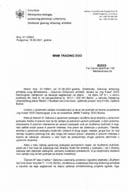 Obavještenja - Saglasnosti glavnog državnog arhitekte - 01-1069/2 16.06.2021. Obavještenje- MNM Trading Doo Budva-Opštin Budva