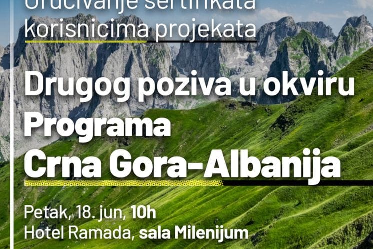 Program prekogranične saradnje Crna Gora-Albanija 2014-2020