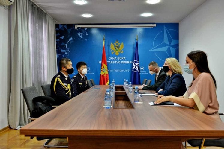 Izaslanik odbrane Japana pukovnik Saito u nastupnoj posjeti Ministarstvu odbrane