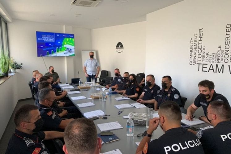 Obuka službenika saobraćajne policije