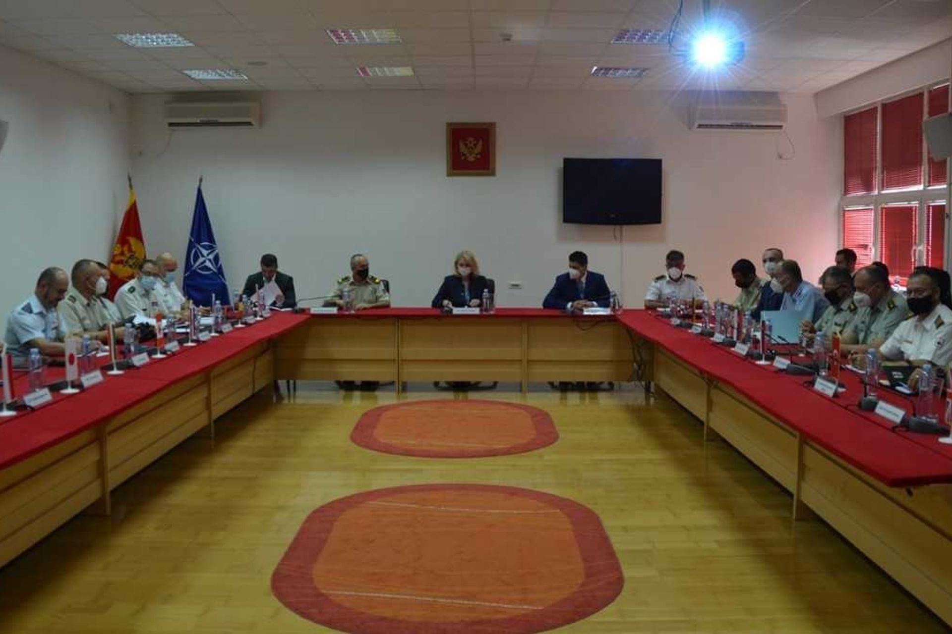 Održan godišnji brifing za vojno-diplomatske predstavnike akreditovane u Crnoj Gori