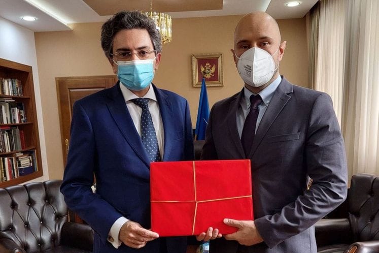 Ministar Radulović i ambasador Španije