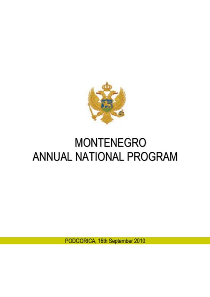 Annual National Programme