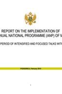 Report on the implementation of the Fifth Annual national programme (ANP) of Montenegro in the period of intensified and focused talks with Nato