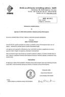 Informacije kojima je po zakonu pristup odobren - UPI 4/3-041/21-38-2