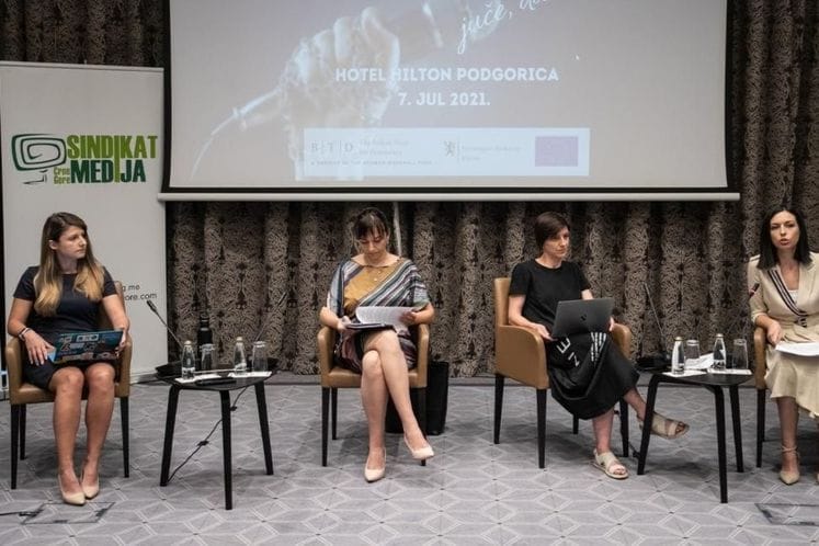 konferencija Sindikat medija- ministarka Tamara Srzentić