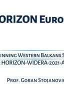 Materijal za info dan EU programa Horizont Evropa - GREENELIT - Prof. Goran Stojanović