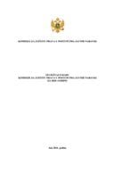 Izvještaj o radu Komisije za zaštitu prava u postupcima javnih nabavki za 2020. godinu