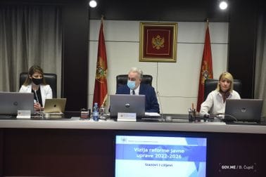 Prva sjednica Savjeta za reformu javne uprave