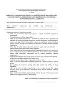 OBRAZAC ZA PREDLAGANJE PREDSTAVNIKA NEVLADINE ORGANIZACIJE U RADNOM TIJELU ZA IZRADU TEKSTA NACRTA ZAKONA O IZMJENAMA I DOPUNAMA ZAKONA O LOBIRANJE