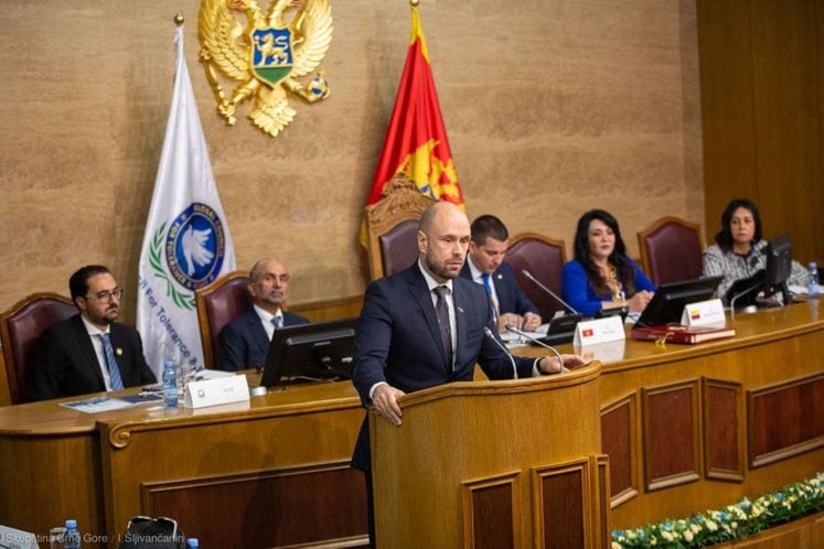 Ministar Radulović u Skupštini