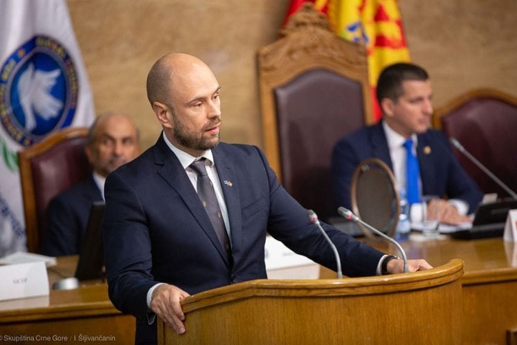 Ministar Radulović u Skupštini